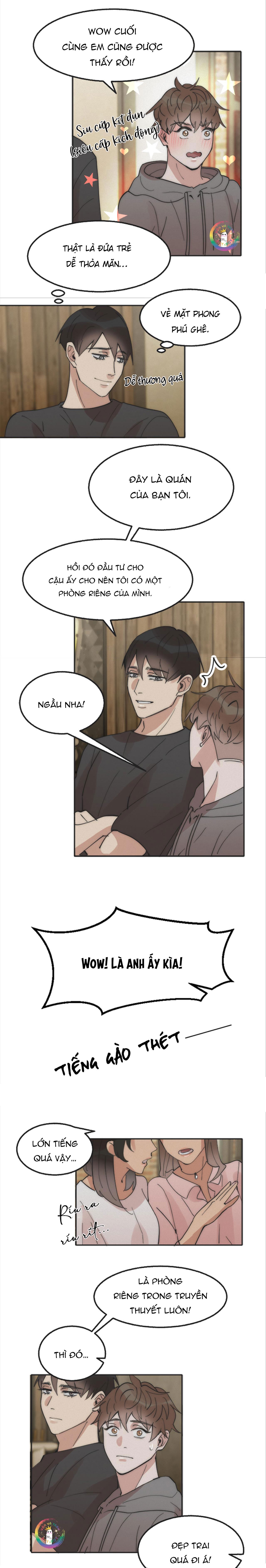 Đọc truyện (END) Đàn Anh Sói Ca Cùng Phòng Của Tôi - Chapter 4