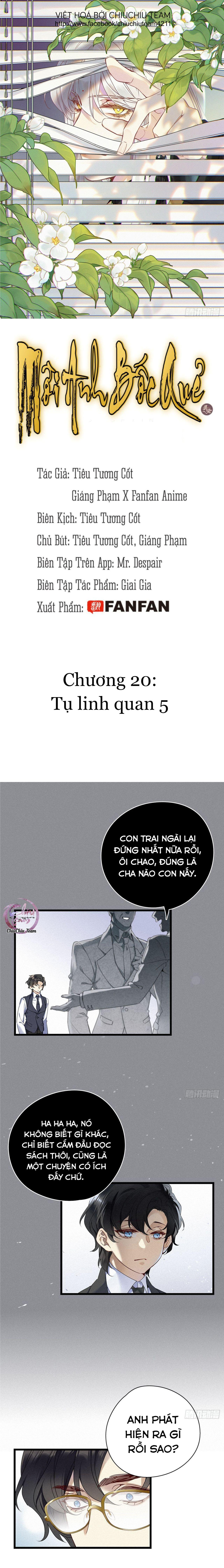 Đọc truyện Mời Anh Bốc Quẻ - Chapter 20